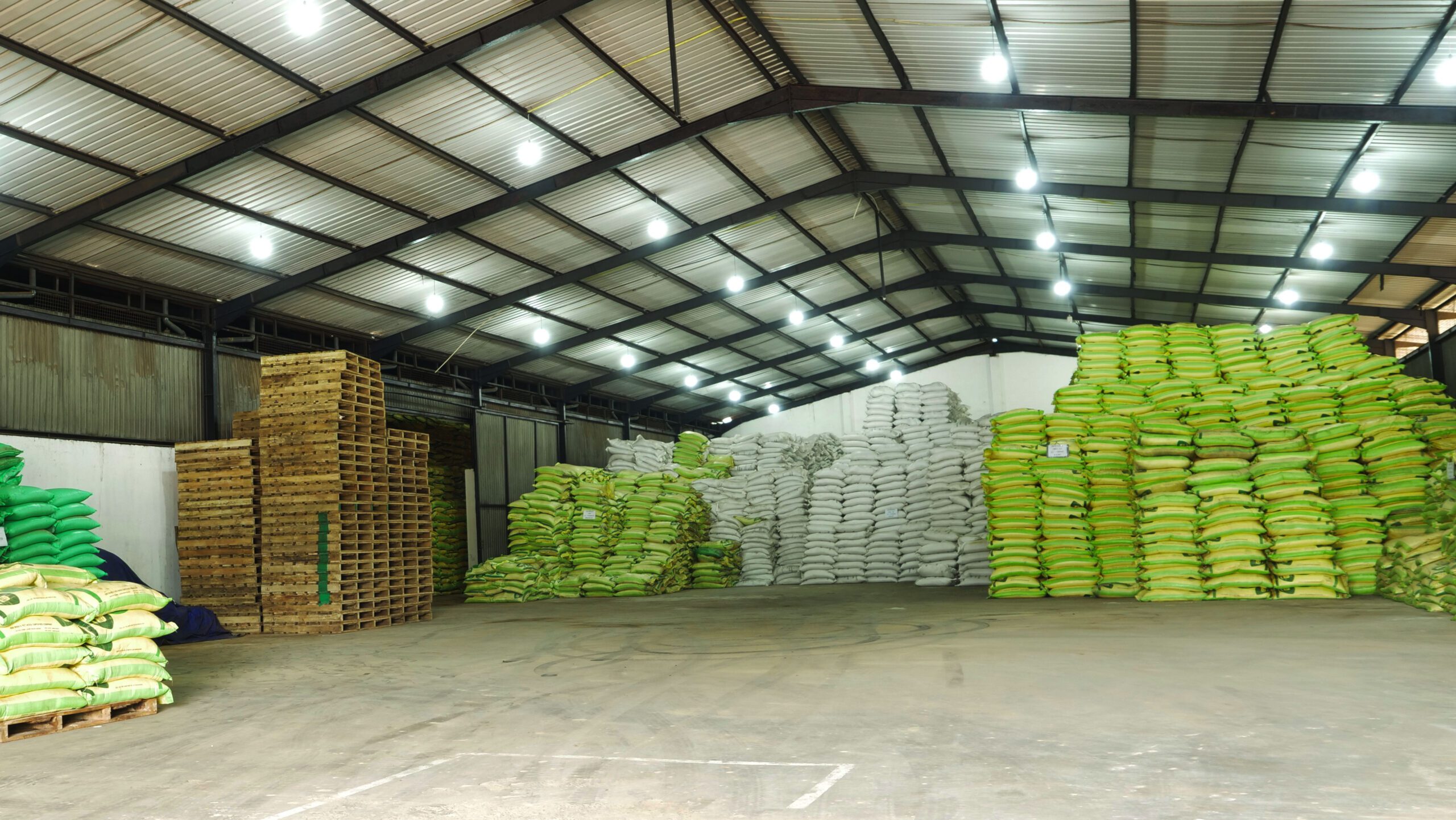 AgriOne Warehouse Interior